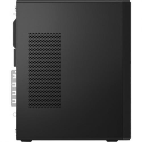 Lenovo ThinkCentre M70t 11DA002GUS Desktop Computer   Intel Core I5 10th Gen I5 10400 Hexa Core (6 Core) 2.90 GHz   8 GB RAM DDR4 SDRAM   256 GB SSD   Tower   Black Right/500