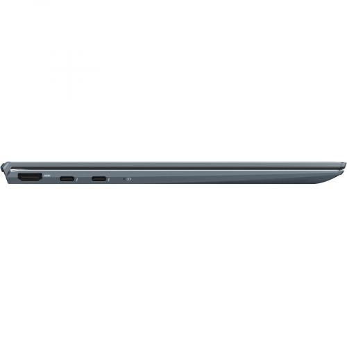 Asus ZenBook 14 14" Notebook FHD Intel Core I7 1165G7 8GB RAM 512GB SSD Intel Iris Xe Graphics Pine Gray   Intel Core I7 1165G7 Quad Core   1920 X 1080 Full HD Display   Intel Iris Xe Graphics   In Plane Switching (IPS) Technology   Windows 10 Home Right/500