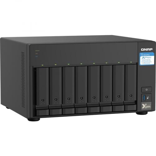 QNAP TS 832PX 4G SAN/NAS Storage System Right/500