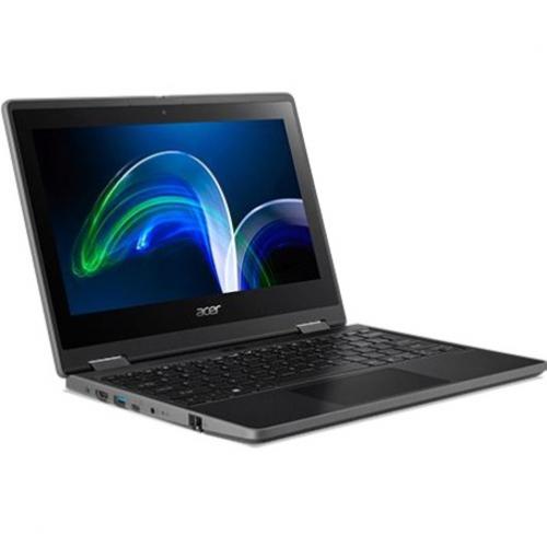 Acer TravelMate Spin B3 B311R 32 TMB311R 32 C31R 11.6" Touchscreen Convertible 2 In 1 Notebook   HD   1366 X 768   Intel Celeron N5100 Quad Core (4 Core) 1.10 GHz   4 GB Total RAM   128 GB Flash Memory Right/500