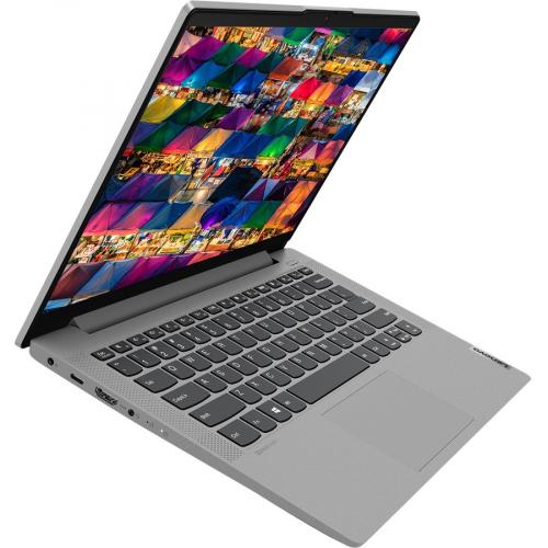 Lenovo IdeaPad Flex 5 14" 2 In 1 Touchscreen Laptop Intel Core I3 1115G4 8GB RAM 256GB SSD Platinum Gray Right/500