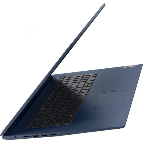 Lenovo IdeaPad 3 17.3" Laptop Intel Core I7 1065G7 8GB RAM 256GB SSD Abyss Blue   10th Gen I7 1065G7 Quad Core   In Plane Switching (IPS) Technology   Windows 10 Home   7.4 Hr Battery Life Right/500