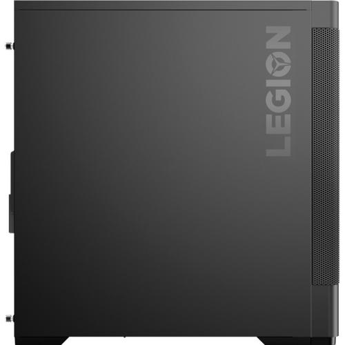 Lenovo Legion T5 26IOB6 90RS000NUS Gaming Desktop Computer   Intel Core I7 11th Gen I7 11700 Octa Core (8 Core) 2.50 GHz   16 GB RAM DDR4 SDRAM   1 TB HDD   1 TB M.2 PCI Express NVMe SSD   Tower   Black Right/500