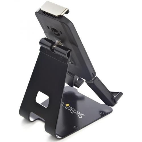 StarTech.com Secure Tablet Stand With K Slot Cable Lock, Locking Universal Holder For 7.9" 13" Tablets, Adjustable, Security Tablet Mount Right/500