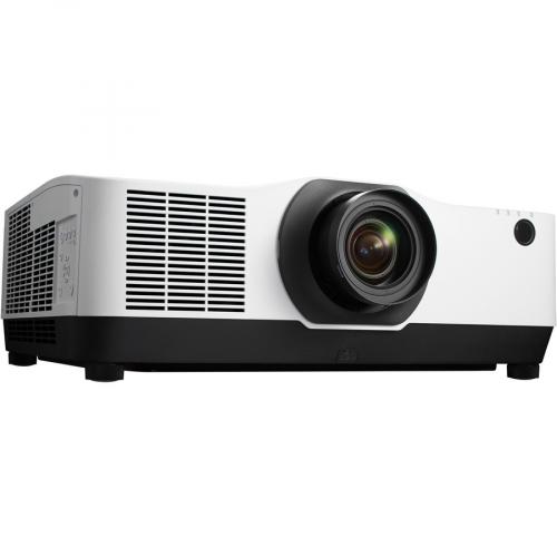 Sharp NEC Display NP PA804UL W 41 3D Ready LCD Projector   16:10   Wall Mountable   White Right/500