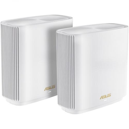 Asus ZenWiFi ET8 ET8 (W 2 PK) Wi Fi 6 IEEE 802.11ax  Wireless Router Right/500