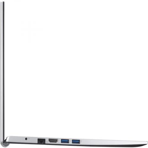 Acer Aspire 3 15.6" Notebook FHD Intel Pentium Silver 8GB RAM 256GB SSD Silver Right/500