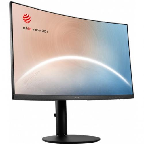 MSI Modern MD271CP 27" Full HD Curved Screen LED LCD Monitor   16:9   Matte Black Right/500