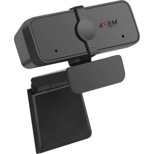 4XEM Webcam   3 Megapixel   30 Fps   Black   USB 2.0 Type A Right/500