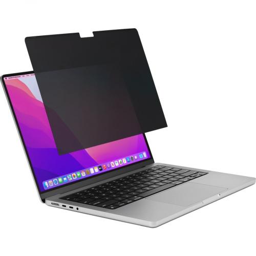Kensington MagPro Elite Magnetic Privacy Screen For MacBook Pro 14" Black Right/500