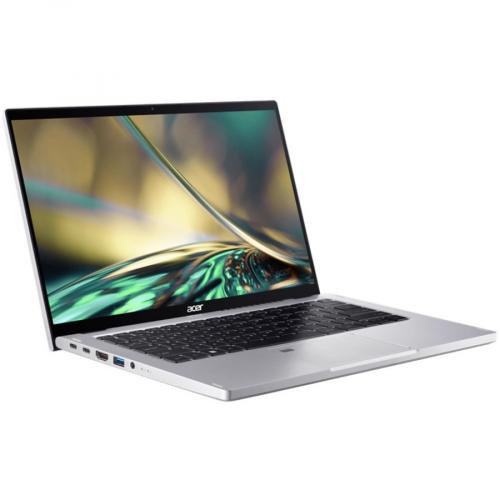 Acer Spin 3 SP314 55N SP314 55N 510G 14" Touchscreen Convertible 2 In 1 Notebook   Full HD   1920 X 1080   Intel Core I5 12th Gen I5 1235U Deca Core (10 Core) 1.30 GHz   8 GB Total RAM   512 GB SSD   Pure Silver Right/500