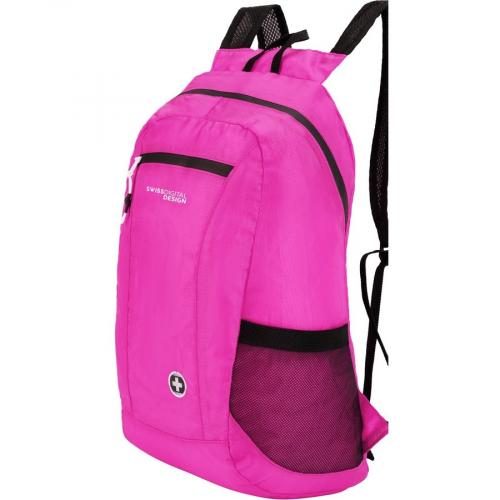Swissdigital Design Seagull SD1595 46 Rugged Carrying Case (Backpack) For 16" Apple Notebook, Accessories, Tablet, Cell Phone, MacBook Pro   Fuchsia Right/500