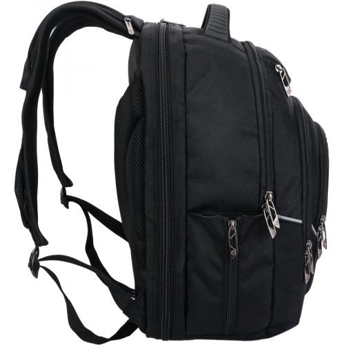 Swissdigital Design TERABYTE J16BT 1 Carrying Case (Backpack) For 15.6" To 16" Apple Travel, Notebook, MacBook Pro   Black Right/500