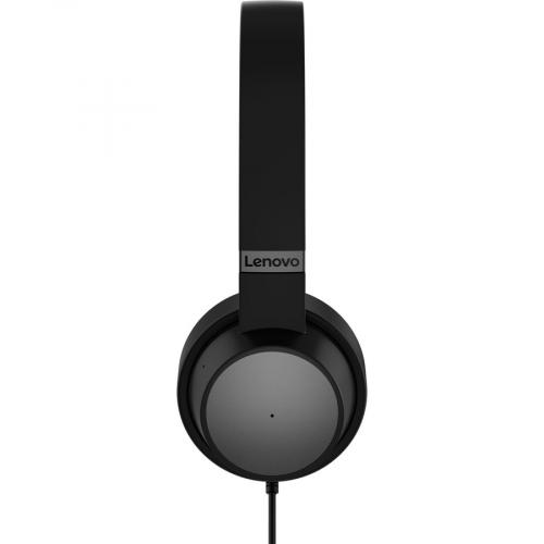 Lenovo Go Wired ANC Headset (Thunder Black) Right/500