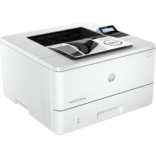 HP LaserJet Pro 4000 4001dne Wired Laser Printer   Fax/Printer   42 Ppm Mono Print   1200 X 1200 Dpi Print   Automatic Duplex Print   HP Smart App, Apple Airprint, Mopria Certified Right/500