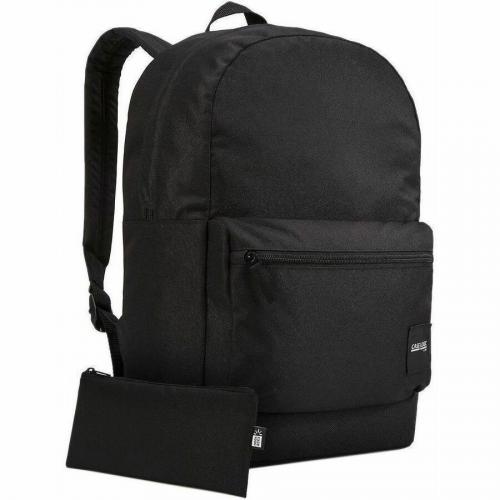 Case Logic Commence CCAM 1216 Carrying Case (Backpack) For 15.6" Notebook, Electronics, Book, Folder, Water Bottle, Accessories   Black Right/500