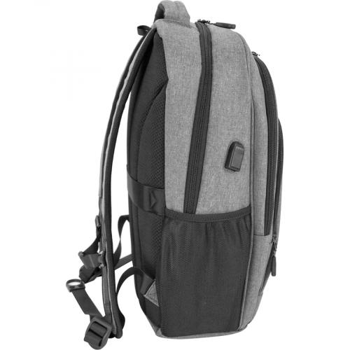 Mobile Edge Commuter Carrying Case Rugged (Backpack) For 15.6" To 16" Notebook, Travel Essential   Gray Right/500
