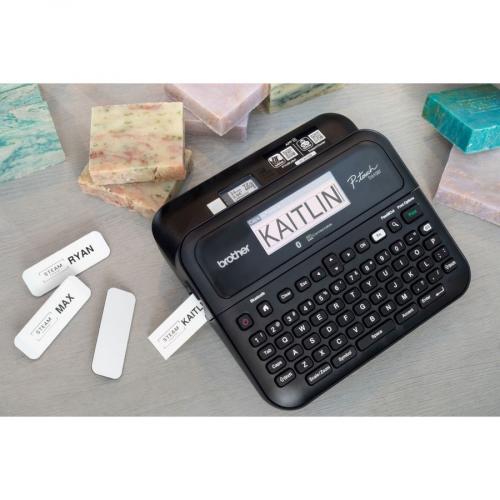 Brother P Touch PT D610BT Business Professional Connected Label Maker Right/500