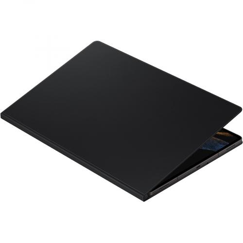 Samsung Book Cover Carrying Case (Book Fold) Samsung Galaxy Tab S8 Ultra Tablet   Black Right/500