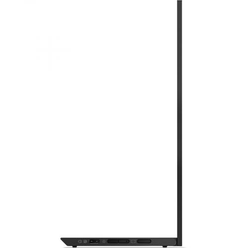 Lenovo ThinkVision M14d 14" Class LCD Monitor   16:10   Raven Black Right/500
