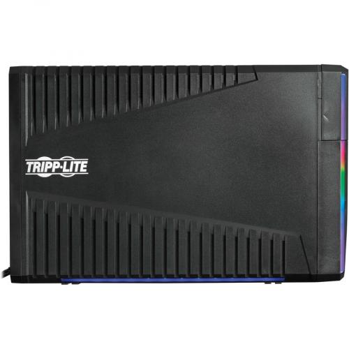 Tripp Lite By Eaton UPS 1500VA 900W 120V Pure Sine Wave Gaming UPS Battery Backup   LCD, AVR, RGB LEDs, USB Charging, Power Saving Right/500