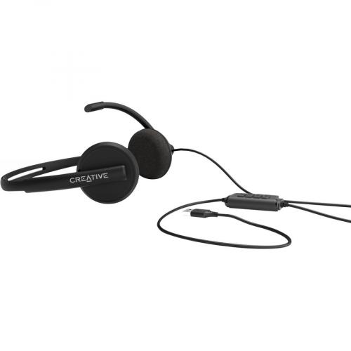 Creative HS 220 USB Headset With Noise Cancelling Mic And Inline Remote Right/500