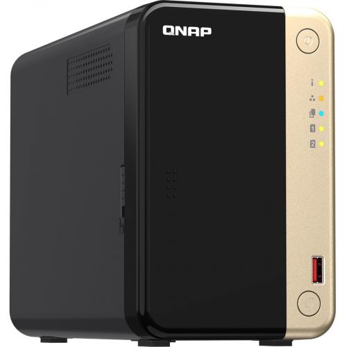 QNAP Turbo NAS TS 264 8G SAN/NAS Storage System Right/500