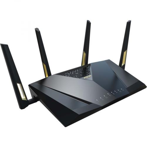 Asus RT AX88U PRO Wi Fi 6 IEEE 802.11ax Ethernet Wireless Router Right/500