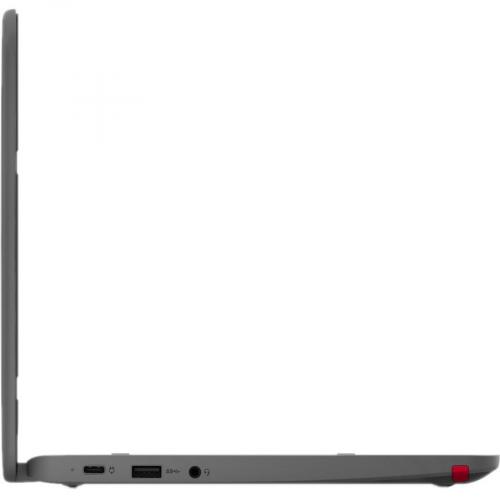 Lenovo 300e Yoga Chromebook Gen 4 11.6" Touchscreen 2 In 1 Chromebook 1366 X 768 HD MediaTek Kompanio 520 4GB RAM 32GB EMMC ARM Mali G52 2EE MC2 Graphics Graphite Grey Right/500