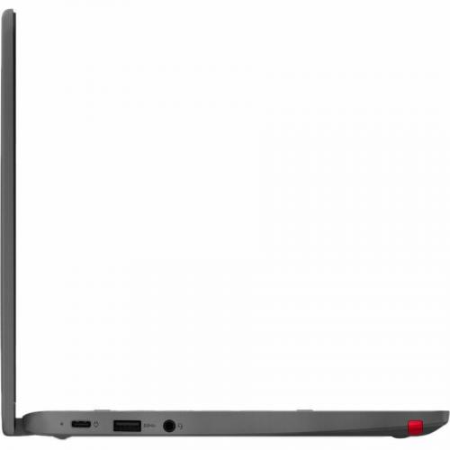 Lenovo 500e Yoga Chromebook Gen 4 82W40009US 12.2" Touchscreen Convertible 2 In 1 Chromebook   WUXGA   Intel N100   4 GB   32 GB Flash Memory   Graphite Gray Right/500