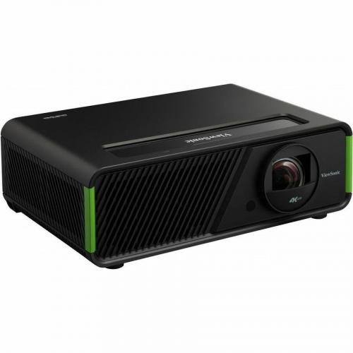 ViewSonic X2 4K UHD Short Throw Projector With 2000 Lumens, Cinematic Colors, 1.2x Optical Zoom, H&V Keystone, Corner Adjustment And HDR/HLG Support Right/500