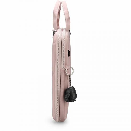 Swissdigital Design Carrying Case (Sleeve) For 14" Apple Notebook, MacBook Pro, Smartphone, Tablet, Digital Text Reader   Pink, Pale Pink Right/500