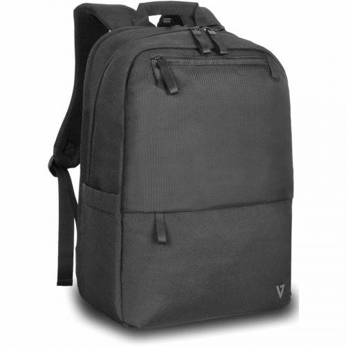 V7 Eco Friendly CBP16 ECO2 Carrying Case (Backpack) For 15.6" To 16" Notebook   Black Right/500