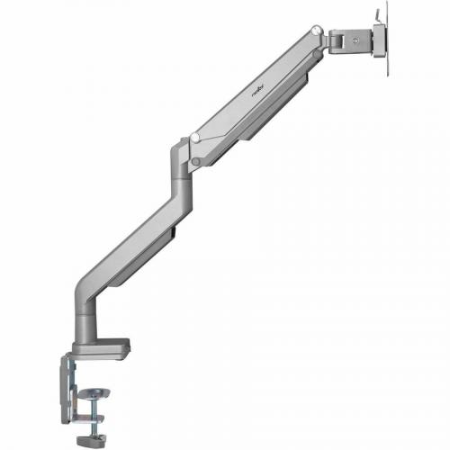 Rocstor ErgoReach Y10N020 S1 Mounting Arm For Flat Panel Display, Curved Screen Display, Monitor   Silver   Landscape/Portrait Right/500