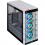 Corsair ICUE 465X RGB Mid Tower ATX Smart Case   White Top/500