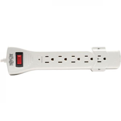 Tripp Lite By Eaton Protect It! 7 Outlet Surge Protector, 12 Ft. (3.66 M) Cord, 1080 Joules, Fax/Modem Protection, RJ11 Top/500