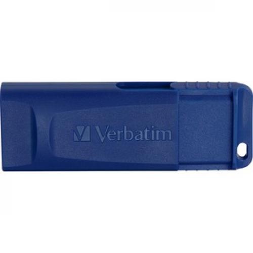 Verbatim 2GB USB Flash Drive   Blue Top/500