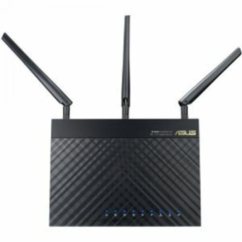 Asus RT AC66U Wi Fi 5 IEEE 802.11ac  Wireless Router Top/500
