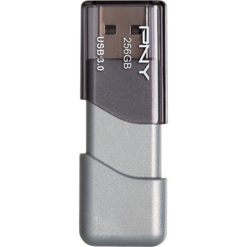 PNY 256GB Turbo 3.0 USB 3.0 (3.1 Gen 1) Type A Flash Drive Top/500