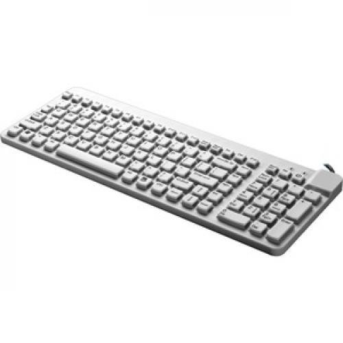 Man & Machine Low Profile Premium Waterproof Disinfectable Keyboard Top/500