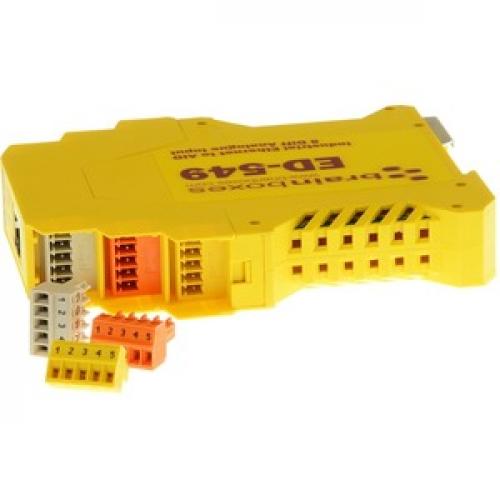 Brainboxes   Ethernet To 8 Analogue Inputs + RS485 Gateway Top/500
