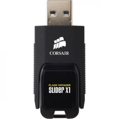 Corsair Flash Voyager Slider X1 USB 3.0 32GB USB Drive Top/500