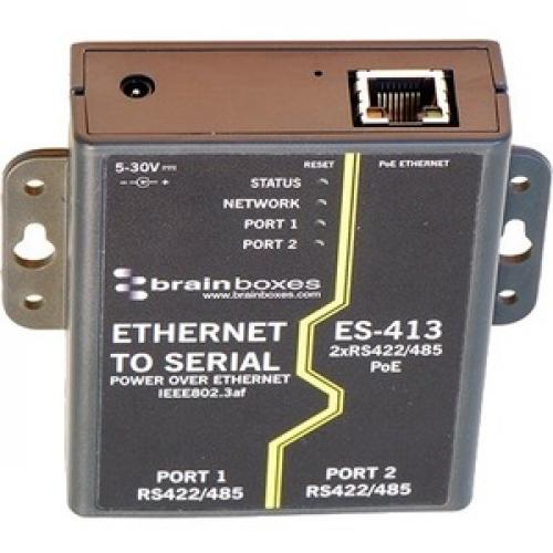 Brainboxes ES 413 Multiport Serial Adapter Top/500