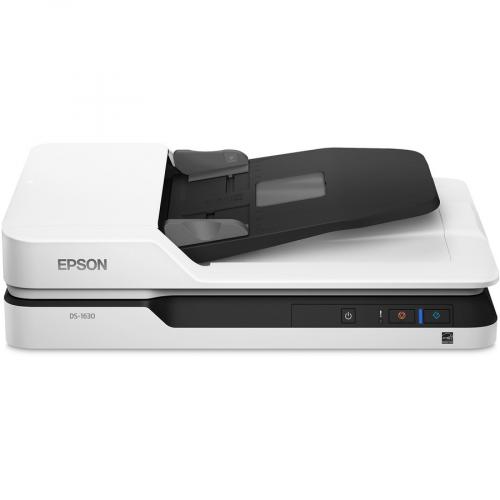Epson WorkForce DS 1630 Flatbed Scanner   1200 Dpi Optical Top/500