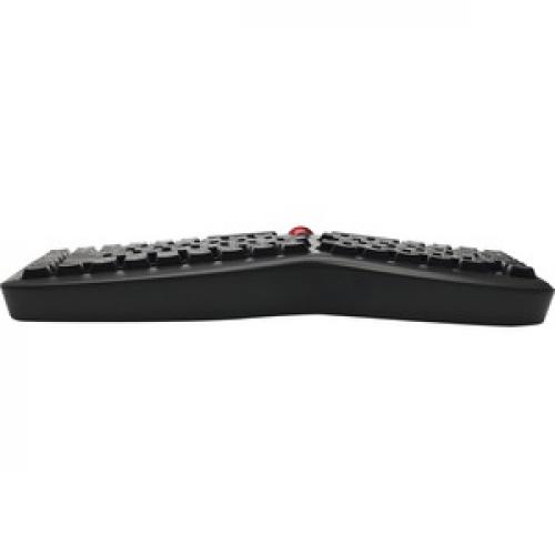 Adesso Tru Form Media 3150   2.4 GHz Wireless Ergo Trackball Keyboard Top/500