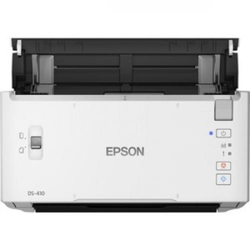 Epson DS 410 Sheetfed Scanner   600 Dpi Optical Top/500