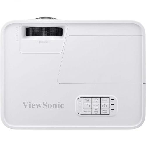 ViewSonic PS600W 3700 Lumens WXGA HDMI Networkable Short Throw Projector For Home And Office Top/500