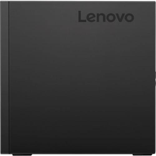 Lenovo ThinkCentre M720q 10T7002CUS Desktop Computer   Intel Core I5 8th Gen I5 8400T 1.70 GHz   8 GB RAM DDR4 SDRAM   256 GB SSD   Tiny   Raven Black Top/500