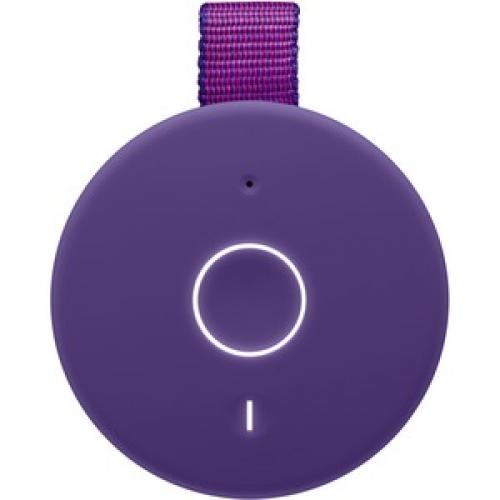 Ultimate Ears BOOM 3 Portable Bluetooth Wireless Speaker - Ultraviolet  Purple - 1.8 Lbs 