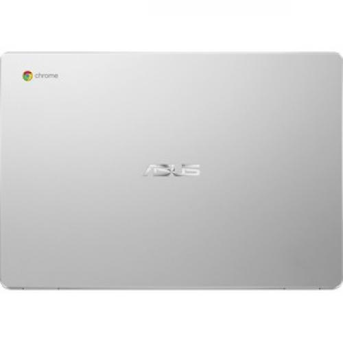 Asus Chromebook C523 C523NA DH02 15.6" Chromebook   HD   1366 X 768   Intel Celeron N3350 Dual Core (2 Core) 1.10 GHz   4 GB Total RAM   32 GB Flash Memory   Black, Silver Top/500